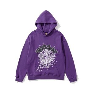 Purple Graphic Hoodie